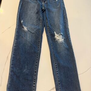 Judy Blue Distressed Blue Jeans